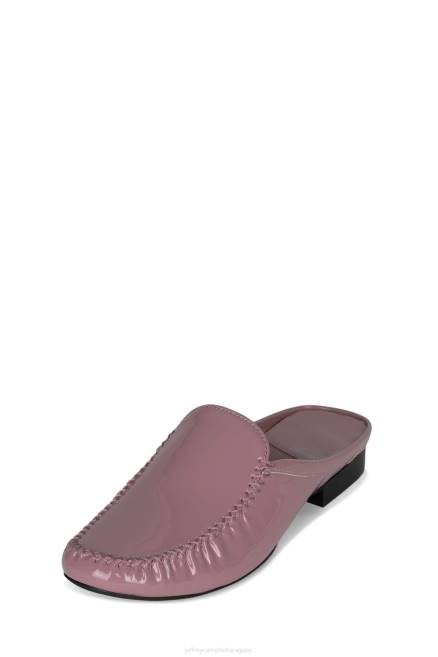 mujer novelista Jeffrey Campbell F6JX1768 mocasín y oxford charol rosa