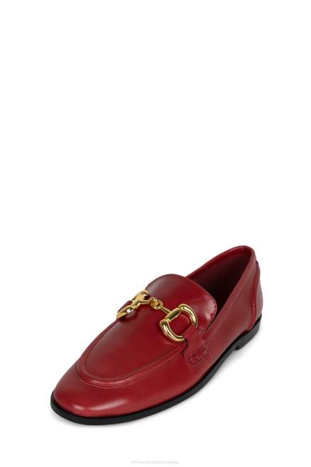 mujer terciopelo Jeffrey Campbell F6JX1774 mocasín y oxford oro rojo