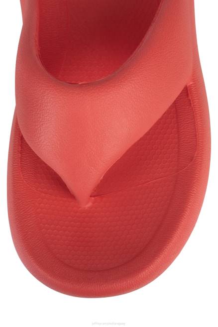 mujer chillaxina Jeffrey Campbell F6JX171 sandalias rojo