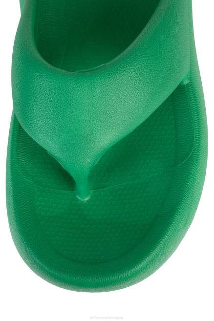 mujer chillaxina Jeffrey Campbell F6JX173 sandalias verde