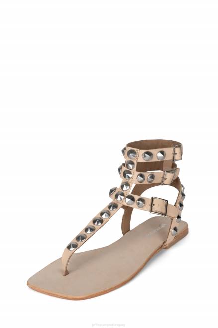 mujer emeline-s Jeffrey Campbell F6JX1757 sandalias plata natural