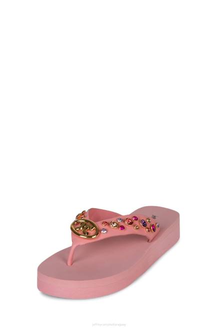 mujer icónicos Jeffrey Campbell F6JX164 sandalias rosa multi