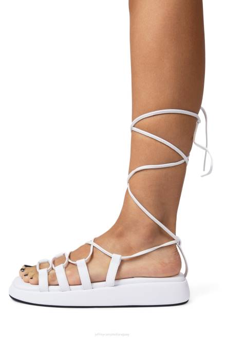 mujer innovar Jeffrey Campbell F6JX236 sandalias blanco