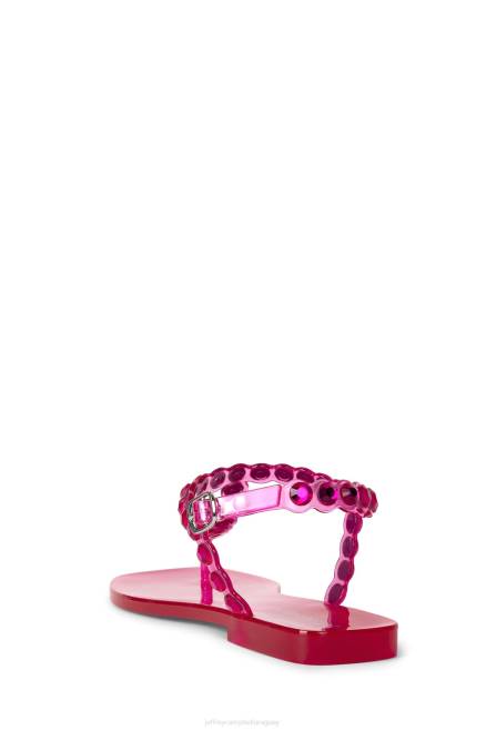 mujer jemmin Jeffrey Campbell F6JX161 sandalias fucsia brillante