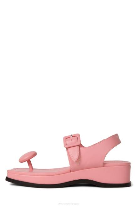 mujer vanderbilt Jeffrey Campbell F6JX25 sandalias rosa