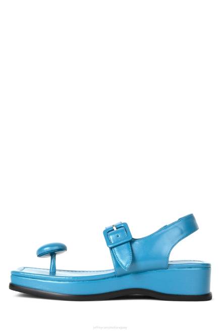 mujer vanderbilt Jeffrey Campbell F6JX26 sandalias azul polvoriento