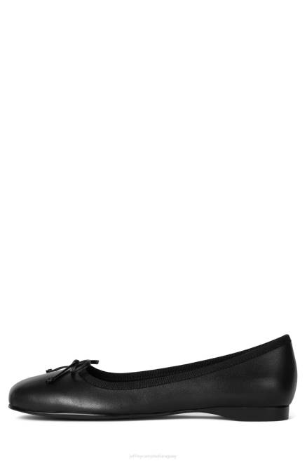 mujer tutú Jeffrey Campbell F6JX200 zapatillas de ballet negro