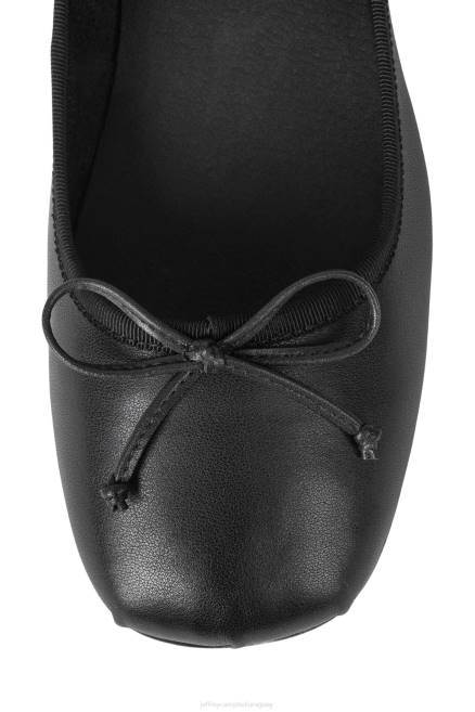 mujer tutú Jeffrey Campbell F6JX200 zapatillas de ballet negro