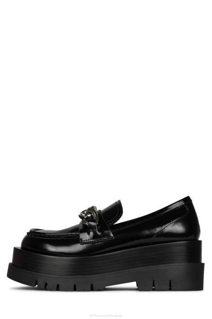 mujer receso-pl Jeffrey Campbell F6JX1255 bomba de plataforma negro