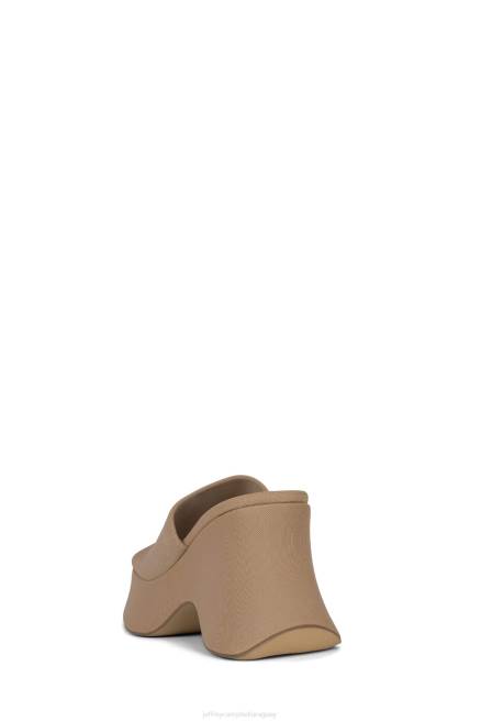 mujer 6teen-2 Jeffrey Campbell F6JX41 sandalia plataforma malla beis