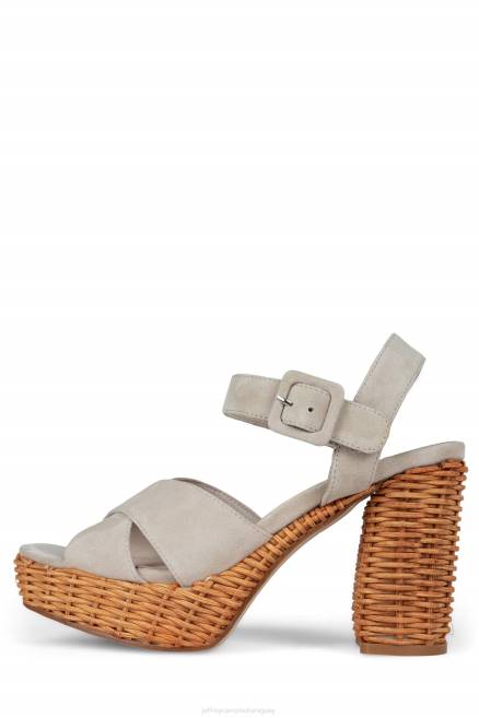 mujer amma-2w Jeffrey Campbell F6JX1097 sandalia plataforma gamuza de hielo