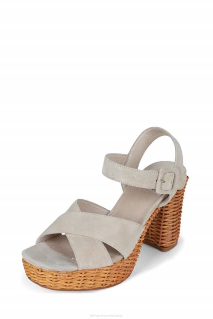 mujer amma-2w Jeffrey Campbell F6JX1097 sandalia plataforma gamuza de hielo