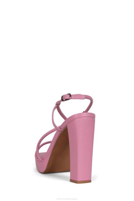 mujer aperitivo Jeffrey Campbell F6JX1105 sandalia plataforma rosa