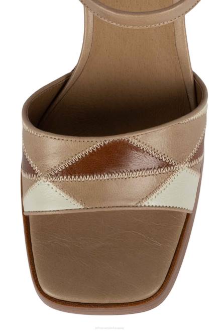 mujer bailarín Jeffrey Campbell F6JX1203 sandalia plataforma topo multi