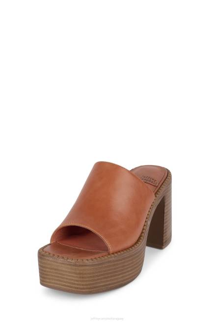 mujer concierto Jeffrey Campbell F6JX1212 sandalia plataforma pila de esmalte natural naranja