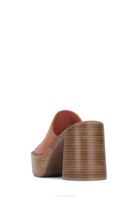 mujer concierto Jeffrey Campbell F6JX1212 sandalia plataforma pila de esmalte natural naranja