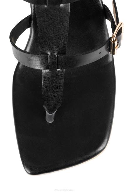 mujer elementos Jeffrey Campbell F6JX220 sandalia plataforma negro