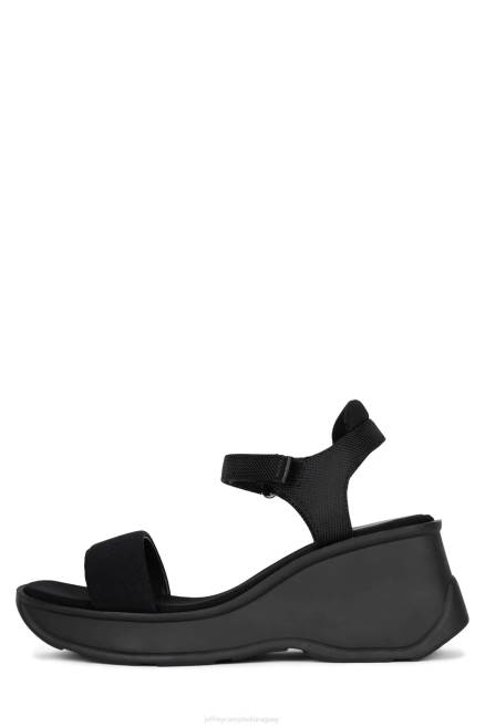 mujer enfocado Jeffrey Campbell F6JX43 sandalia plataforma negro