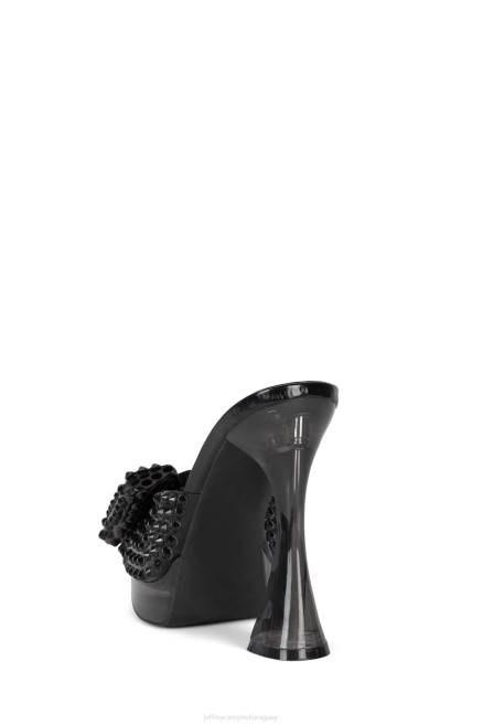 mujer gémina Jeffrey Campbell F6JX1020 sandalia plataforma combo negro