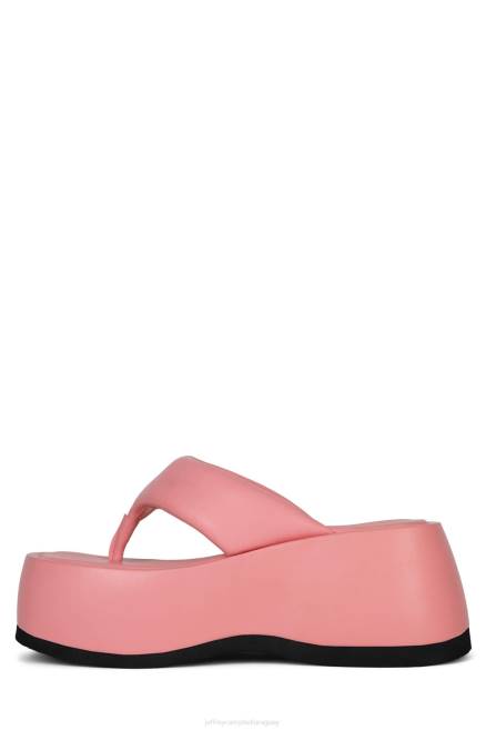 mujer llorón Jeffrey Campbell F6JX246 sandalia plataforma rosa