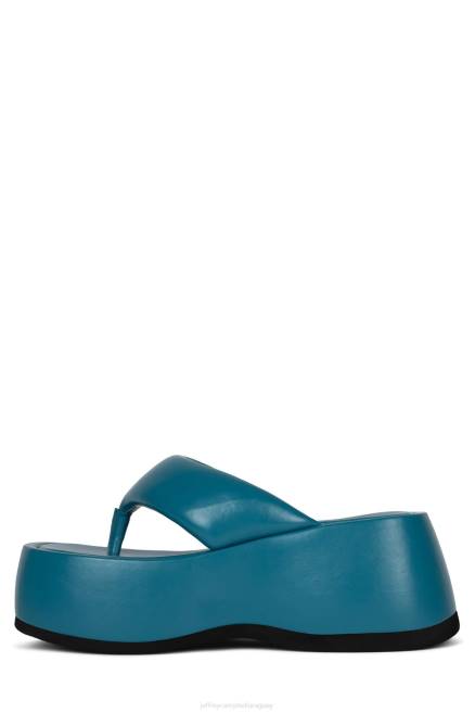 mujer llorón Jeffrey Campbell F6JX247 sandalia plataforma azul