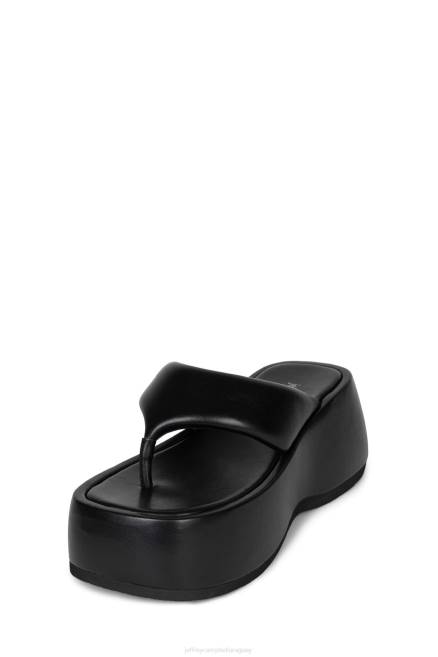 mujer llorón Jeffrey Campbell F6JX249 sandalia plataforma negro