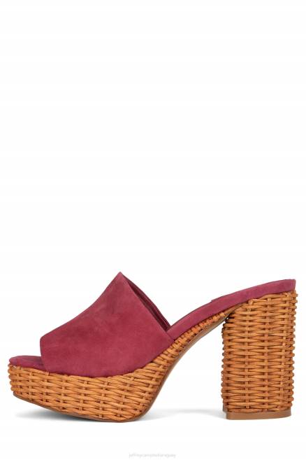 mujer magda-wkr Jeffrey Campbell F6JX1189 sandalia plataforma ante rosa