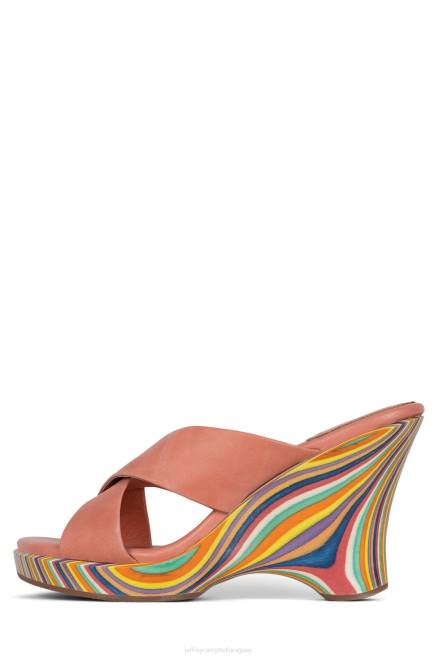 mujer paraíso Jeffrey Campbell F6JX1185 sandalia plataforma rosa