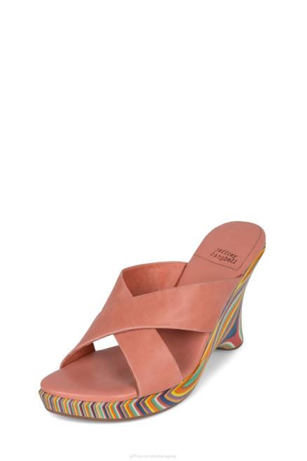 mujer paraíso Jeffrey Campbell F6JX1185 sandalia plataforma rosa