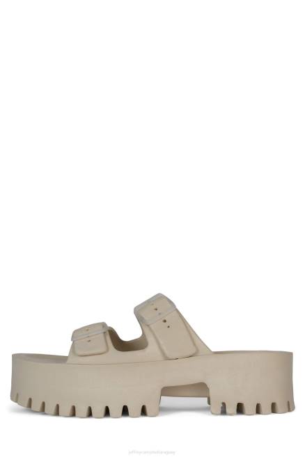 mujer pasear Jeffrey Campbell F6JX184 sandalia plataforma sal marina