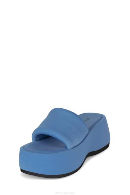 mujer txt-me Jeffrey Campbell F6JX2 sandalia plataforma neopreno azul