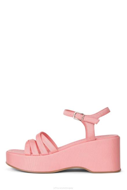 mujer vibrante Jeffrey Campbell F6JX929 sandalia plataforma rosa