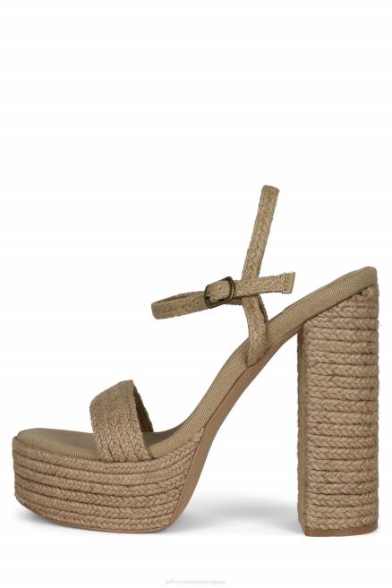 mujer yate Jeffrey Campbell F6JX1171 sandalia plataforma broncearse