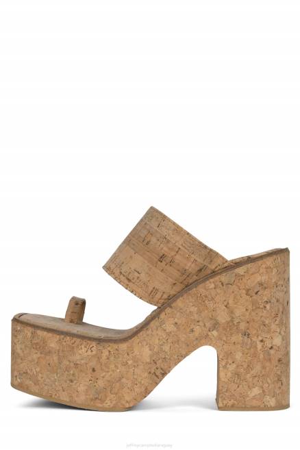 mujer yesmina-st Jeffrey Campbell F6JX1144 sandalia plataforma corcho