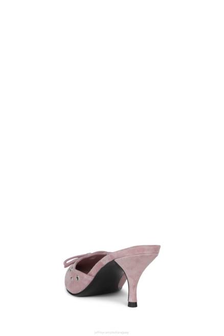 mujer gratis Jeffrey Campbell F6JX1396 bomba de tacón rosa bebe ante plateado