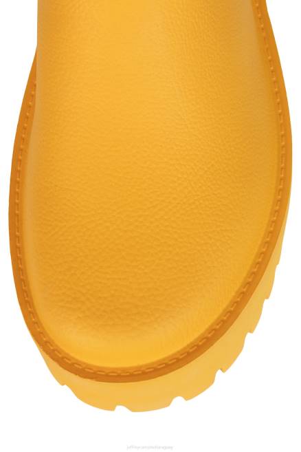 mujer obstruir Jeffrey Campbell F6JX1692 mula de tacón amarillo