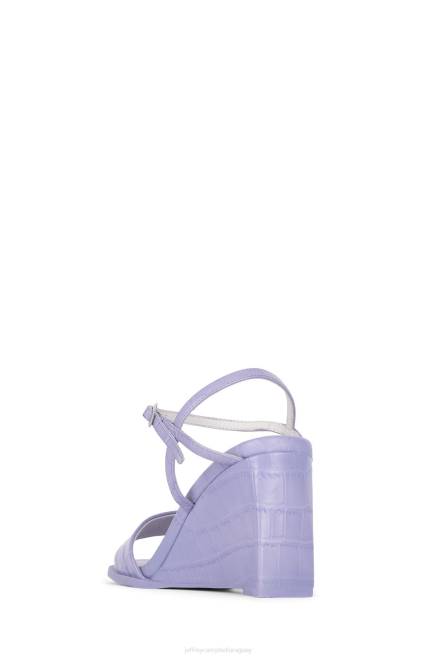 mujer chica-2 Jeffrey Campbell F6JX1592 sandalia de tacón cocodrilo bígaro