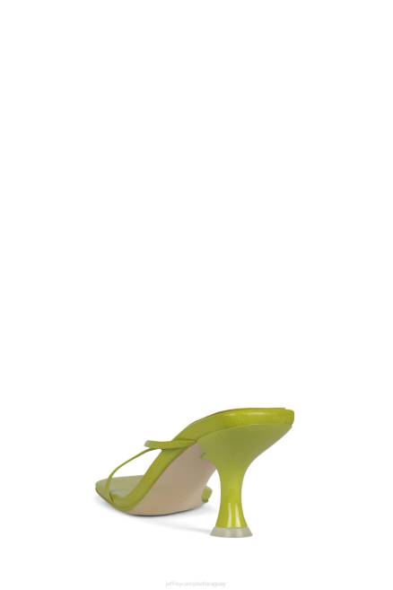 mujer flexx Jeffrey Campbell F6JX1586 sandalia de tacón verde