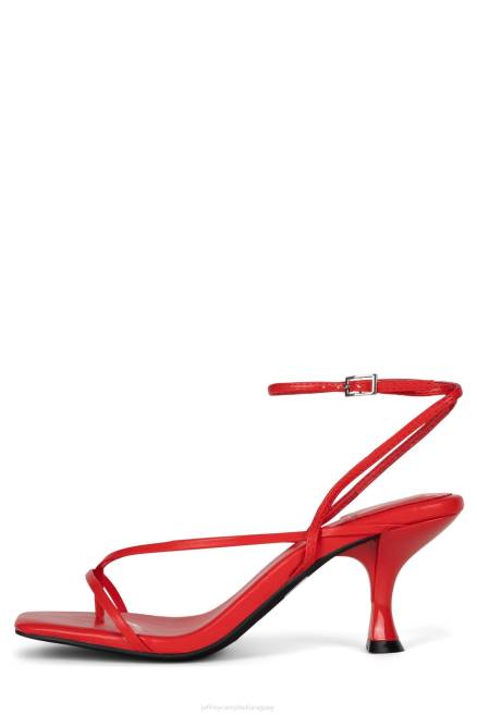 mujer flujox Jeffrey Campbell F6JX1493 sandalia de tacón rojo