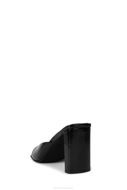 mujer inspirado Jeffrey Campbell F6JX1453 sandalia de tacón caja negra