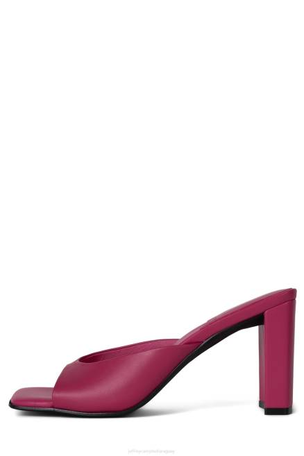 mujer inspirado Jeffrey Campbell F6JX1454 sandalia de tacón fucsia