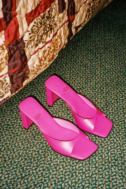 mujer inspirado Jeffrey Campbell F6JX1454 sandalia de tacón fucsia