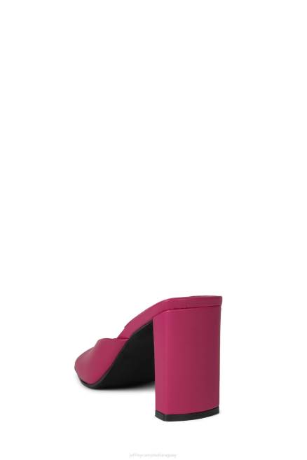 mujer inspirado Jeffrey Campbell F6JX1454 sandalia de tacón fucsia