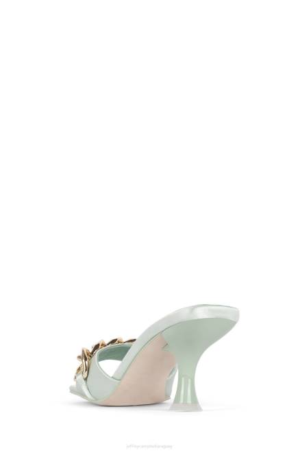 mujer mr-big-ch Jeffrey Campbell F6JX1573 sandalia de tacón oro satinado menta