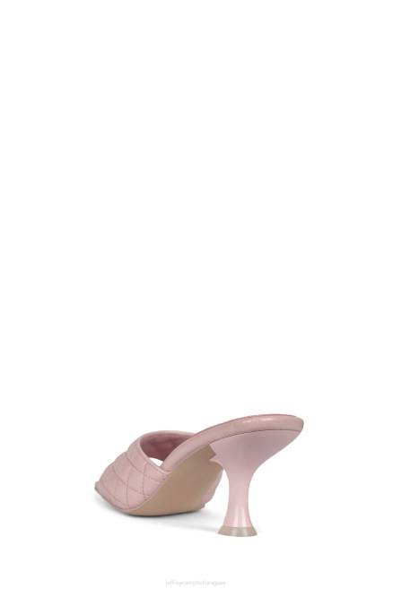 mujer señor-gran-q Jeffrey Campbell F6JX1641 sandalia de tacón charol rosa claro